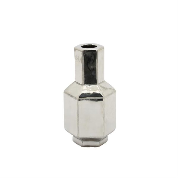 By-Boo Candle holder Axis small - chrome