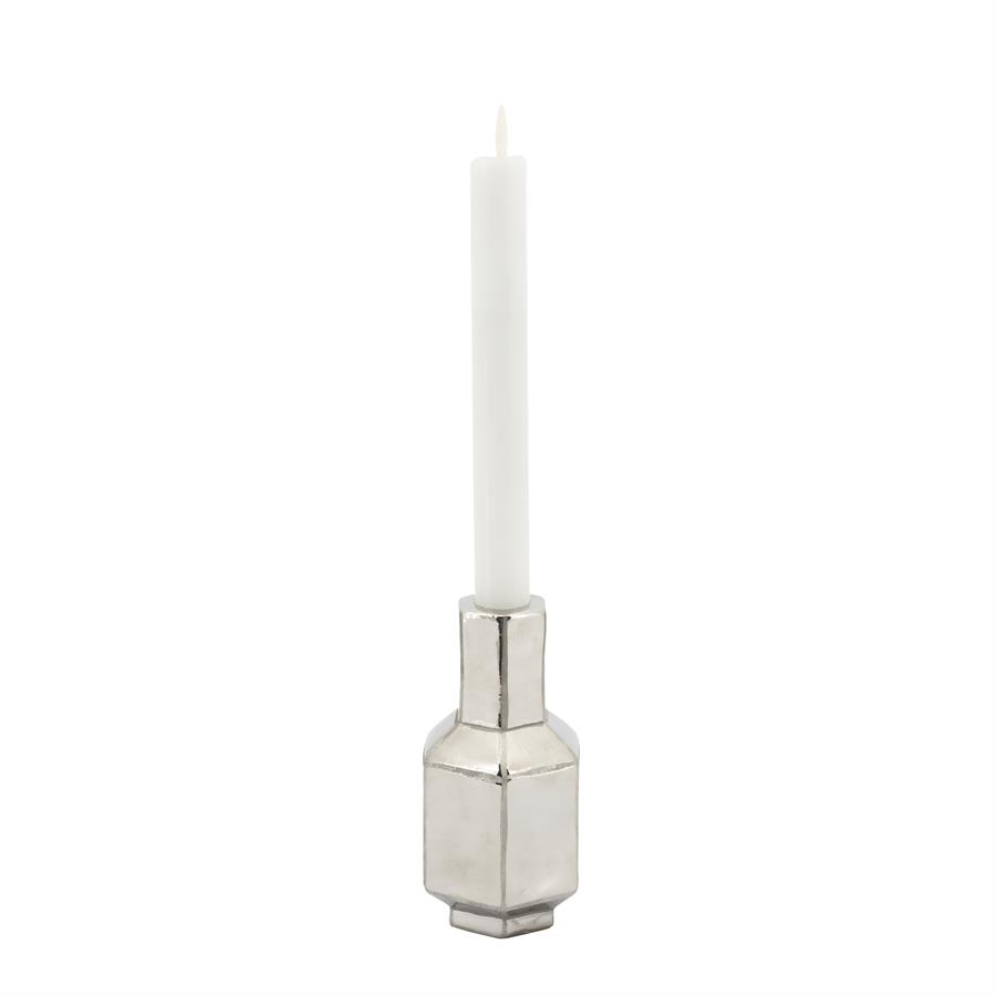 By-Boo Candle holder Axis small - chrome