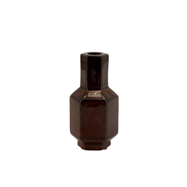 By-Boo Candle holder Axis small - dark red