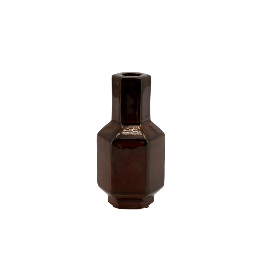 By-Boo Candle holder Axis small - dark red