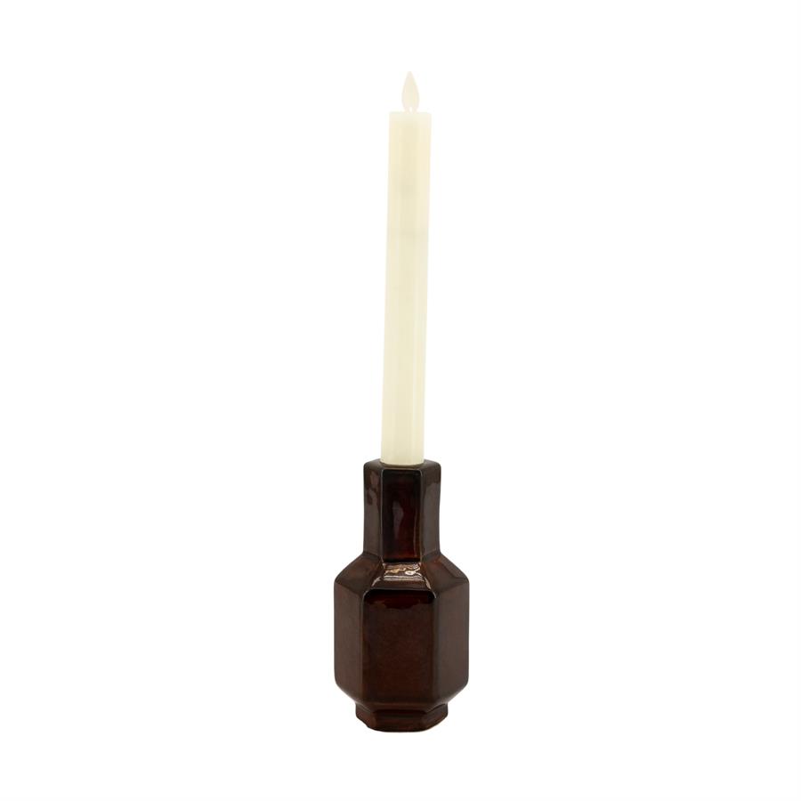 By-Boo Candle holder Axis small - dark red