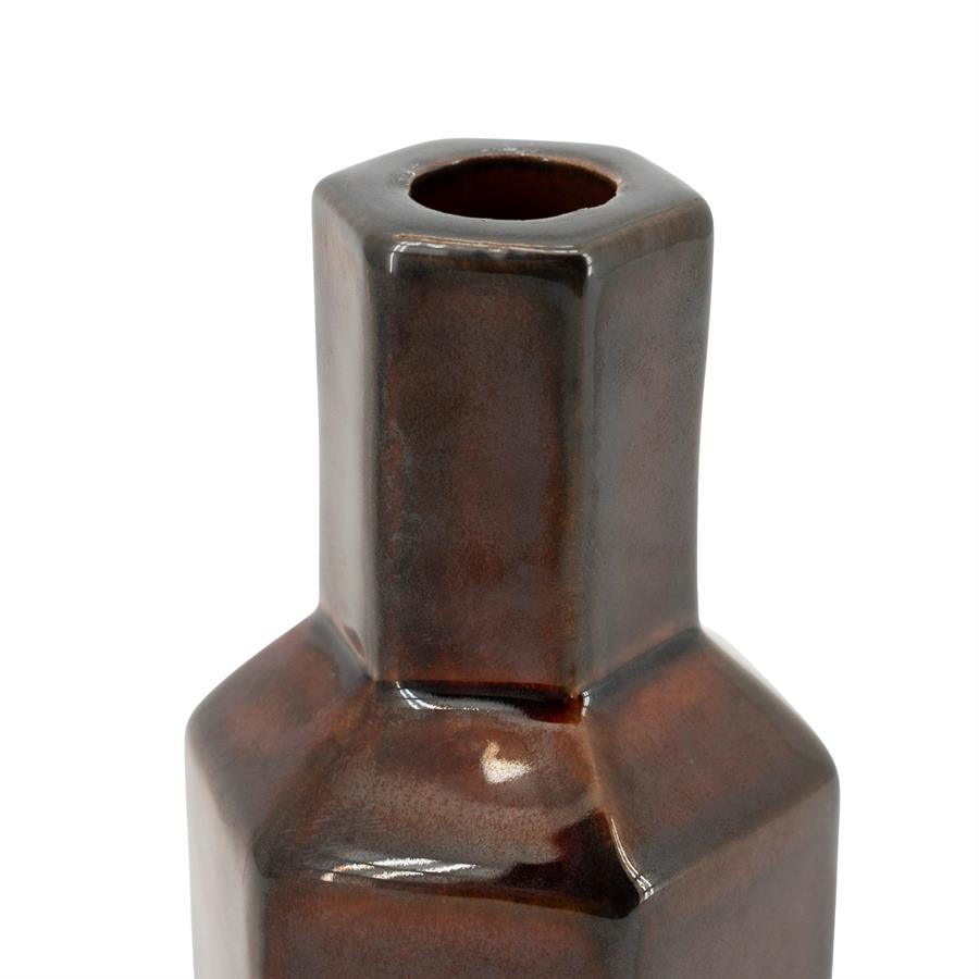 By-Boo Candle holder Axis small - dark red
