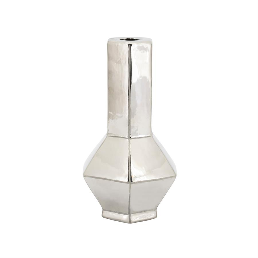 By-Boo Candle holder Axis large - chrome