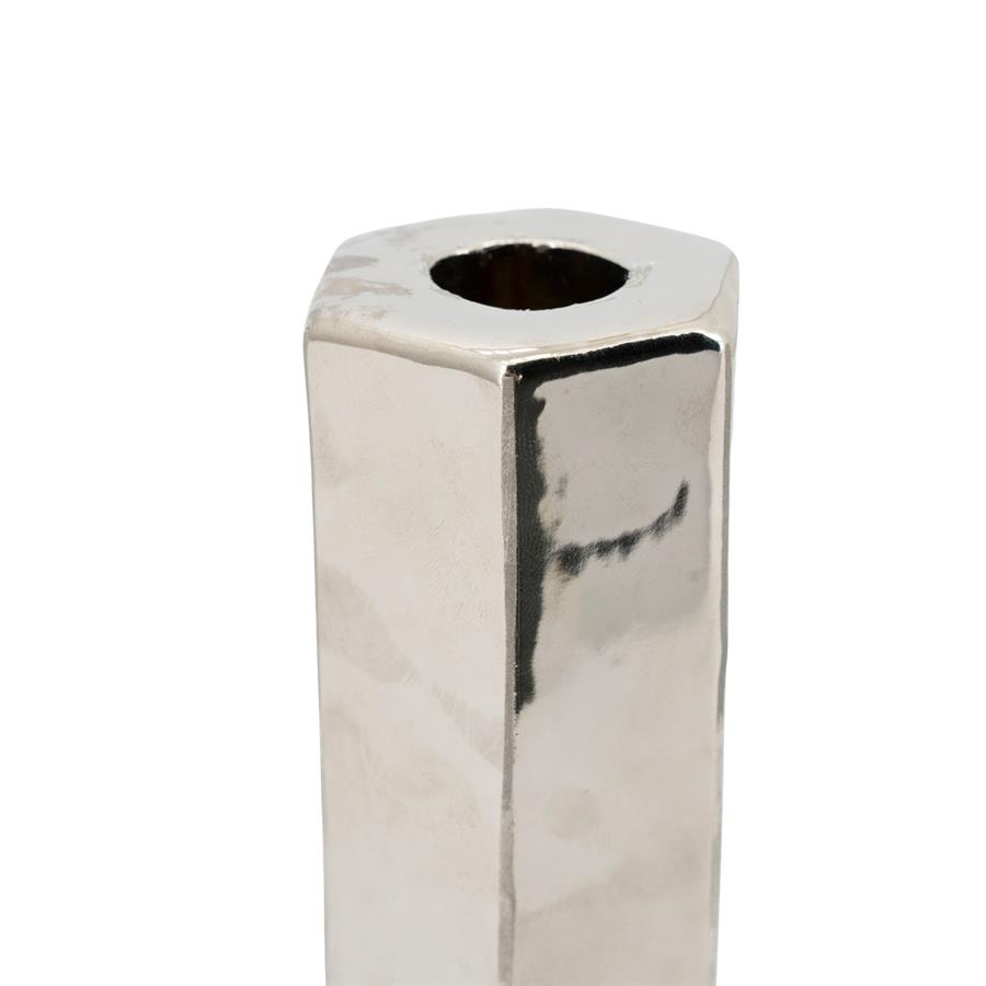 By-Boo Candle holder Axis large - chrome