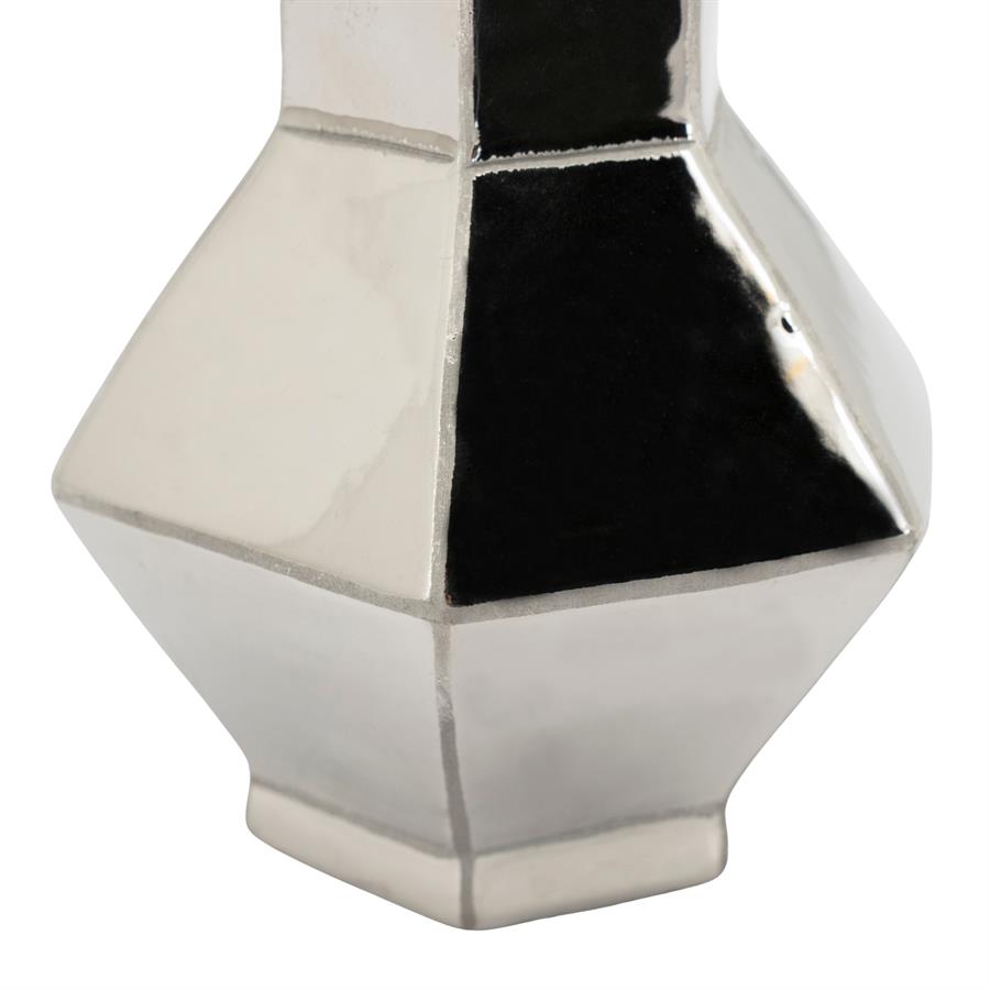 By-Boo Candle holder Axis large - chrome