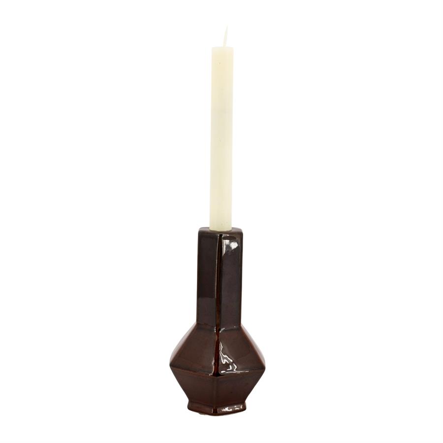 By-Boo Candle holder Axis large - dark red