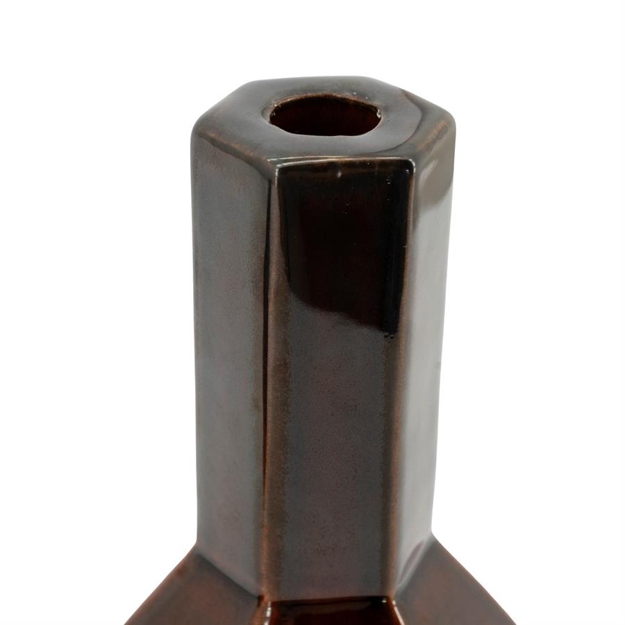 By-Boo Candle holder Axis large - dark red