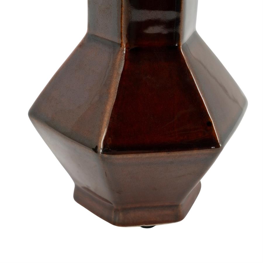 By-Boo Candle holder Axis large - dark red
