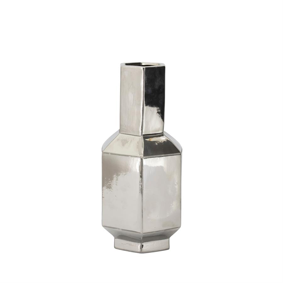 By-Boo Vase Axis small - chorme