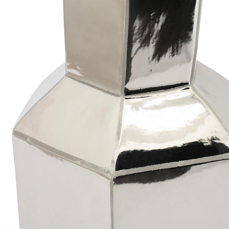 By-Boo Vase Axis small - chorme