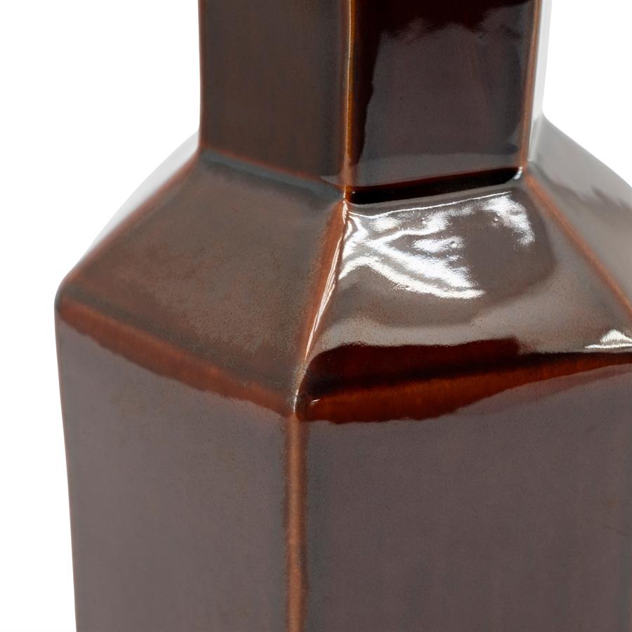 By-Boo Vase Axis small - dark red