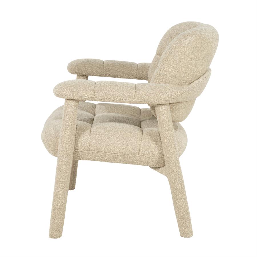 By-Boo Lounge chair Knox - taupe