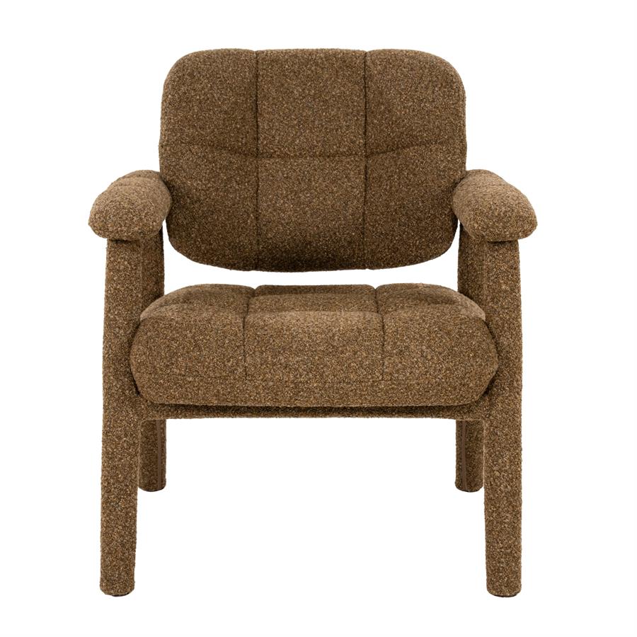 By-Boo Lounge chair Knox - brown