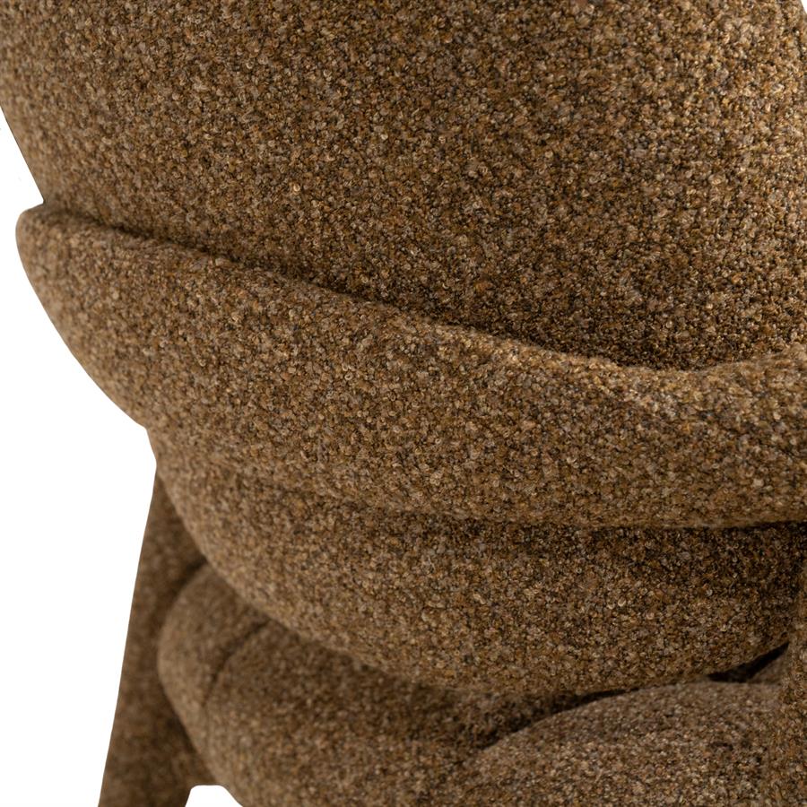 By-Boo Lounge chair Knox - brown