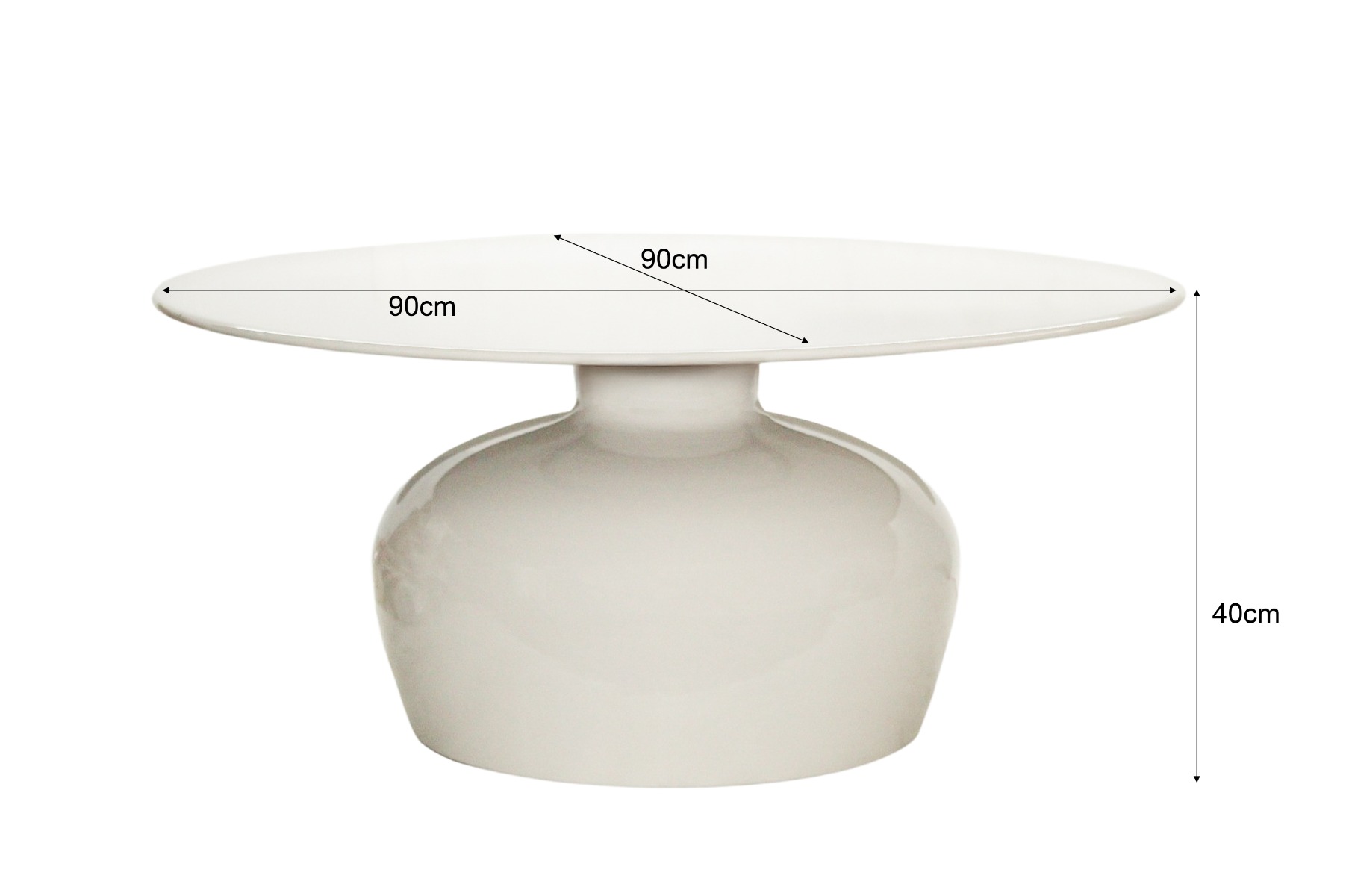 Livingfurn Brix Mila Off White
