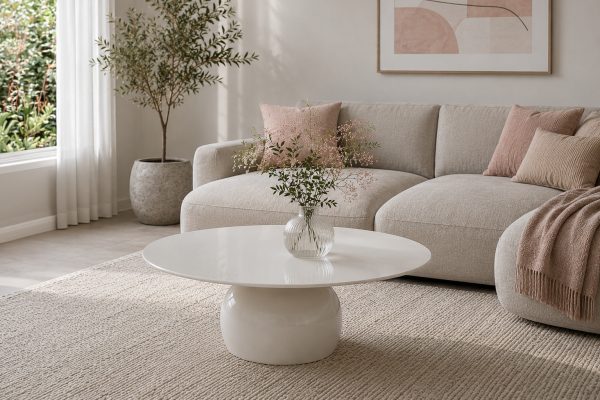 Livingfurn Brix Mila Off White