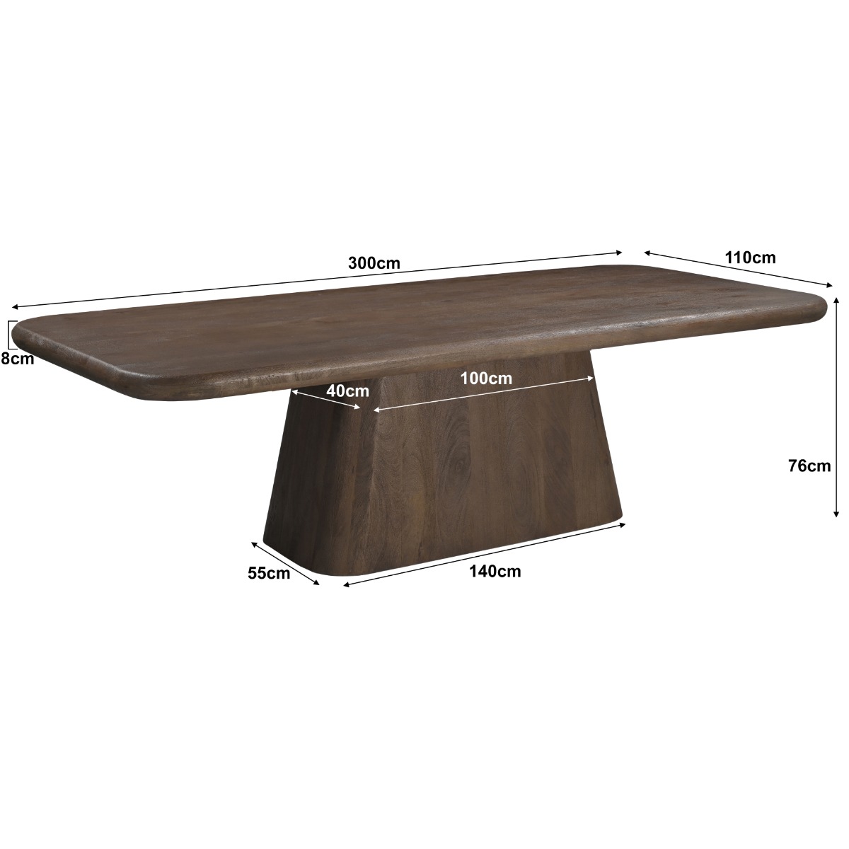 Livingfurn Maduro 300cm