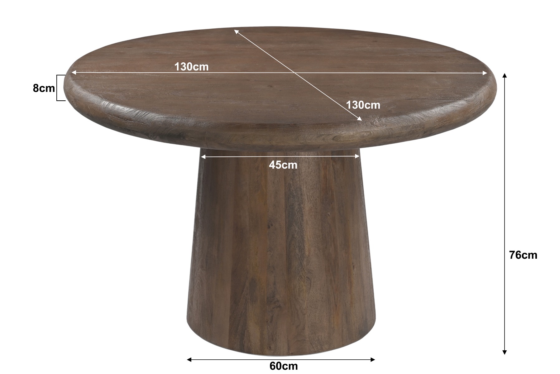 Livingfurn Maduro 130cm