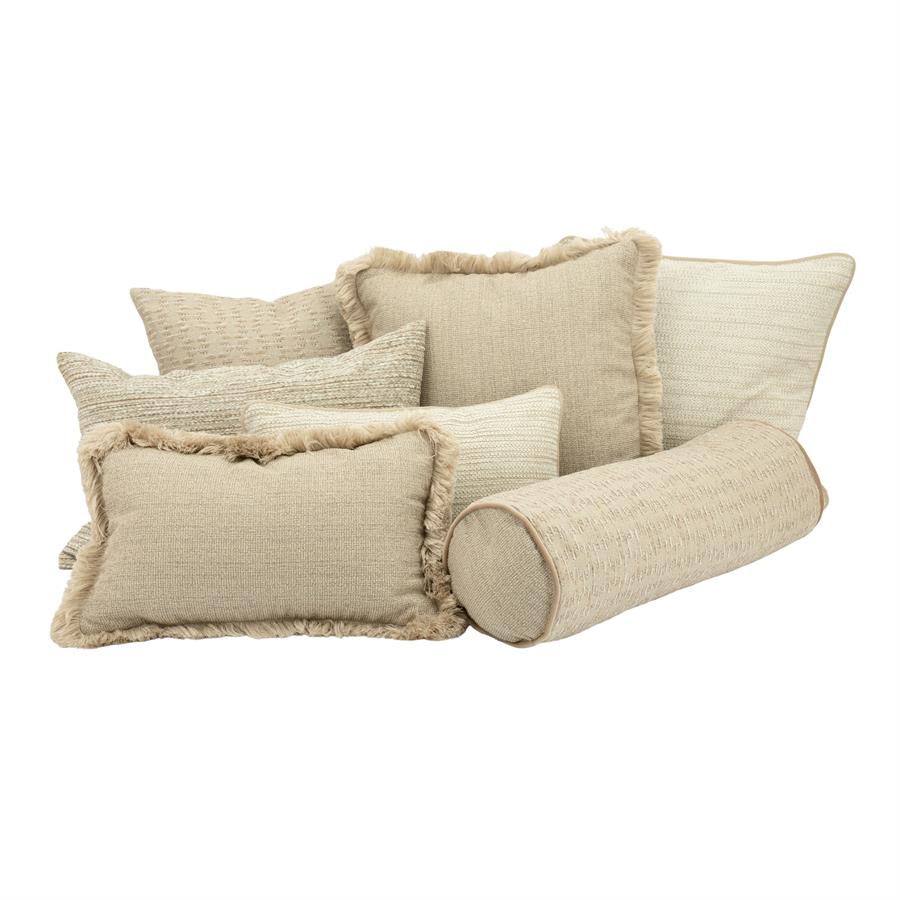 By-Boo kussen Faye - Pluto beige