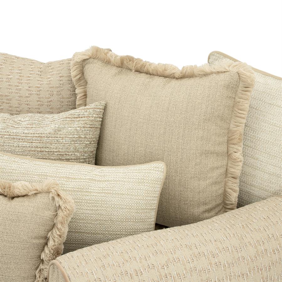 By-Boo kussen Faye - Pluto beige