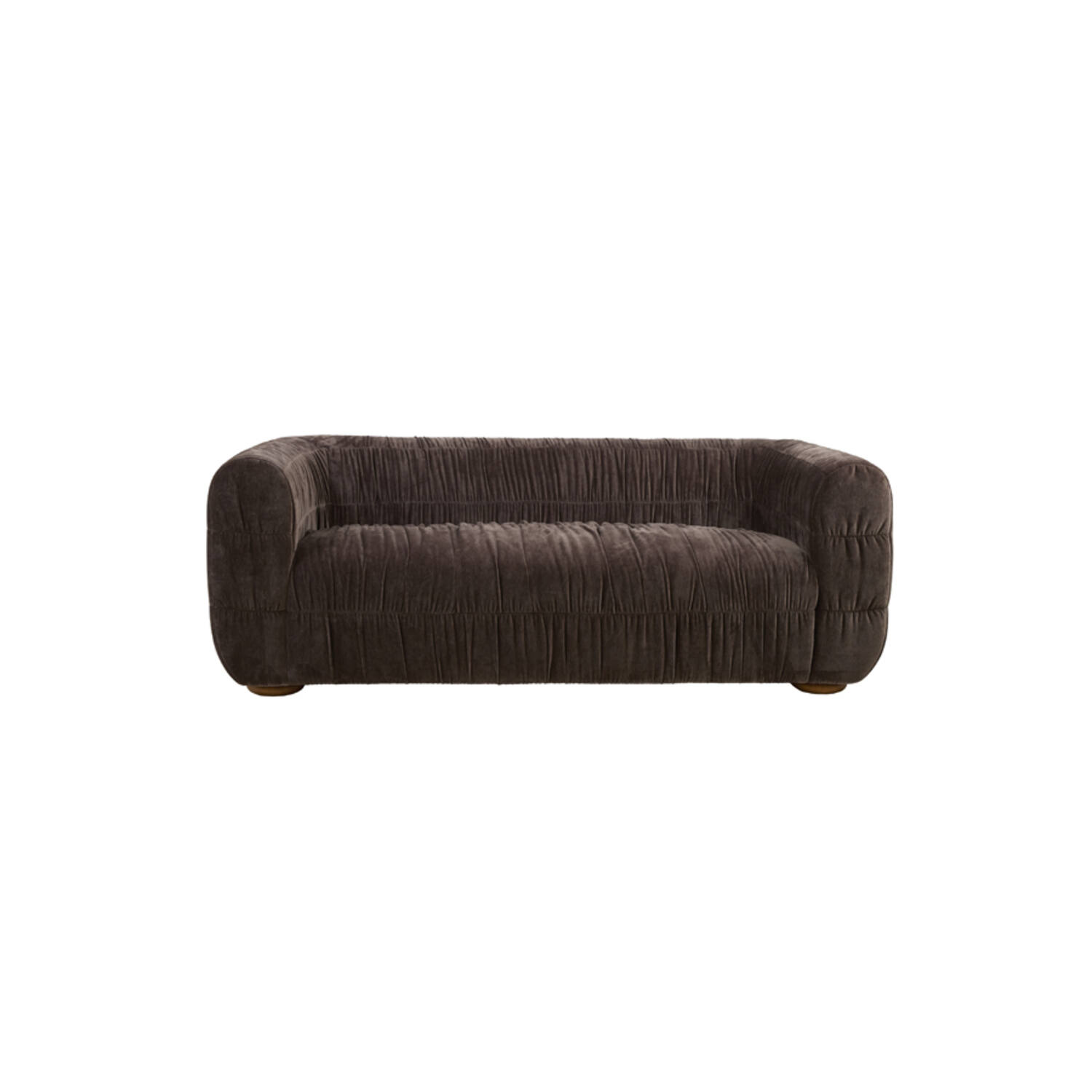 Light & Living Bank 207x96,5x75 cm ALANU chocolade bruin