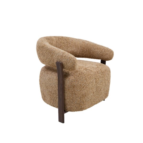 Light & Living Stoel 66x66x68,5 cm CHARNY karamel+bruin