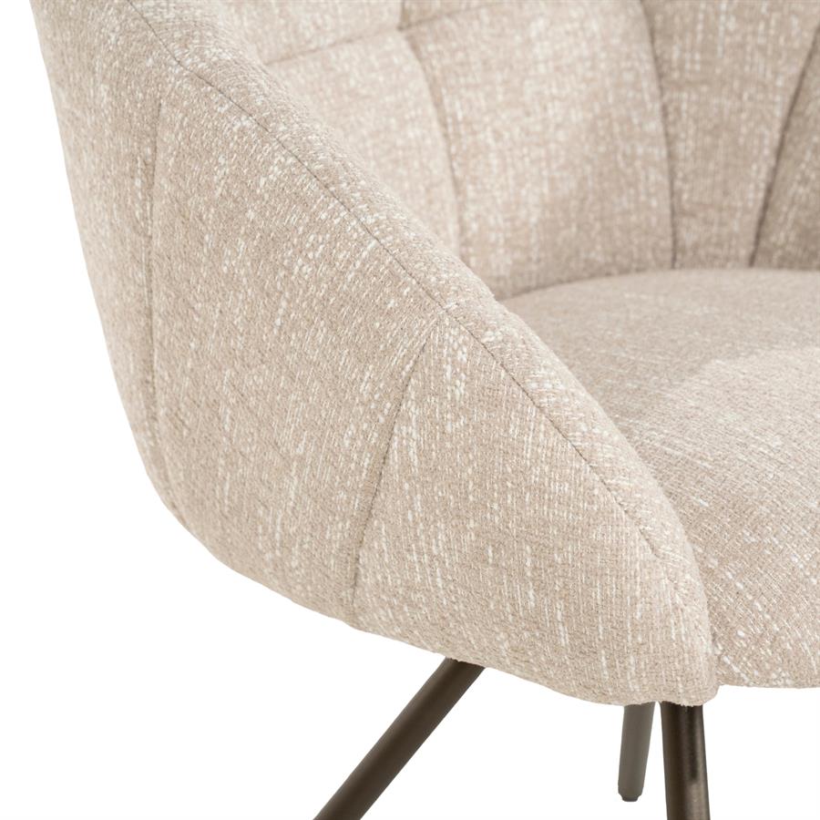Eleonora Stoel Tara - beige Punto