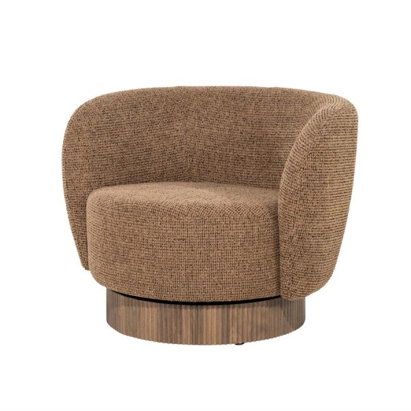 Eleonora Fauteuil Norah - bruin Yke
