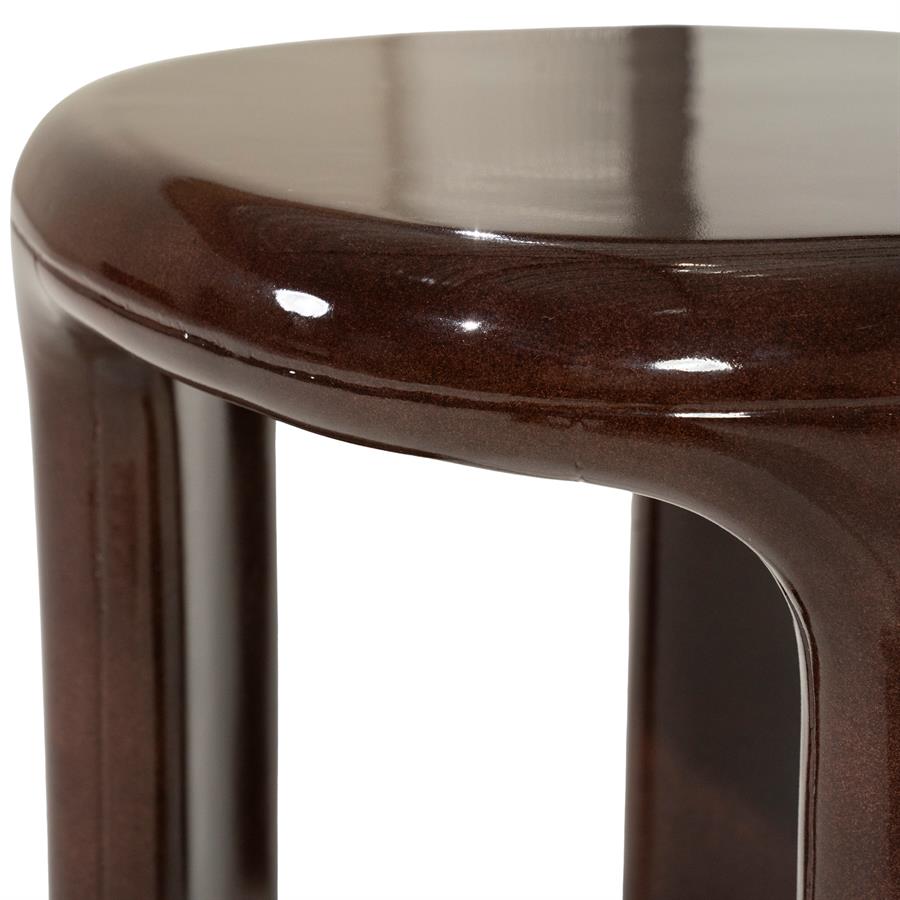 Eleonora Bijzettafel Kane - roodbruin