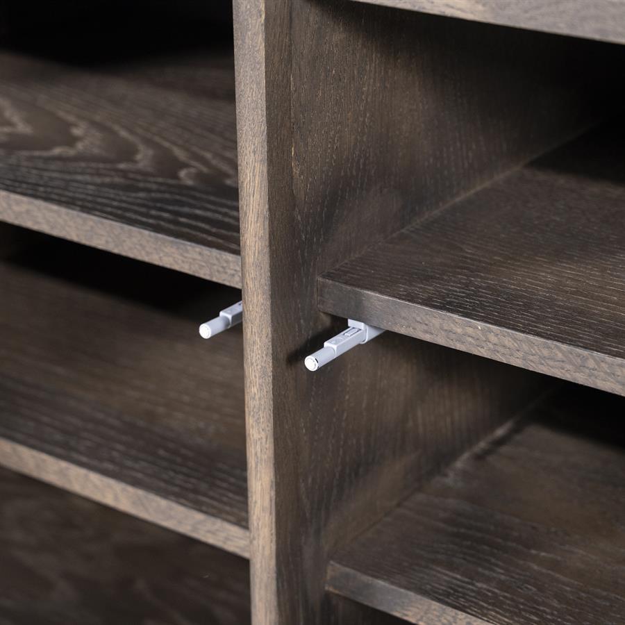Eleonora TV meubel Oslo 182 cm - donkerbruin