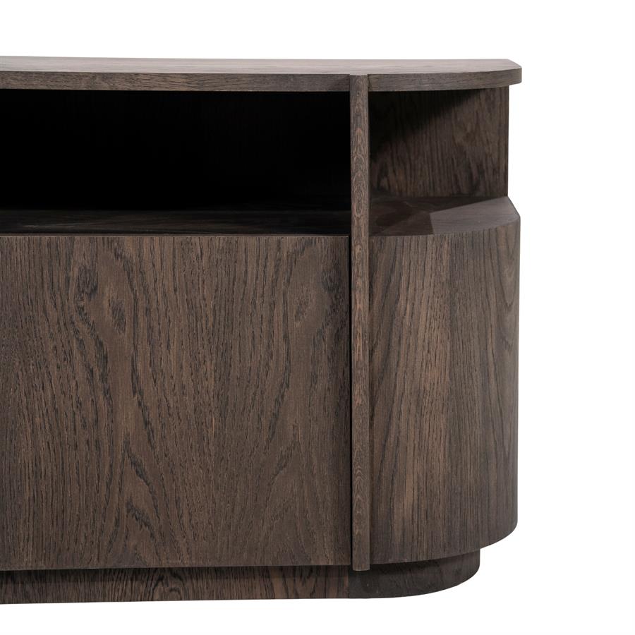 Eleonora TV meubel Oslo 182 cm - donkerbruin