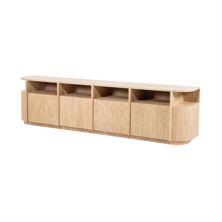 Eleonora TV meubel Oslo 230 cm - naturel
