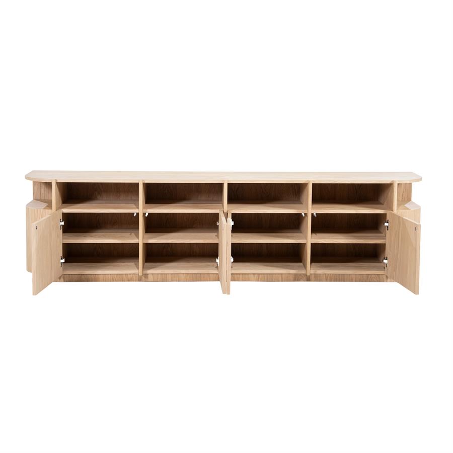 Eleonora TV meubel Oslo 230 cm - naturel