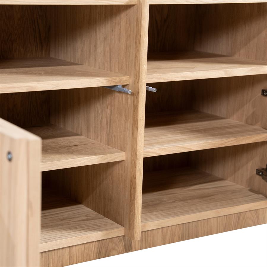 Eleonora TV meubel Oslo 230 cm - naturel