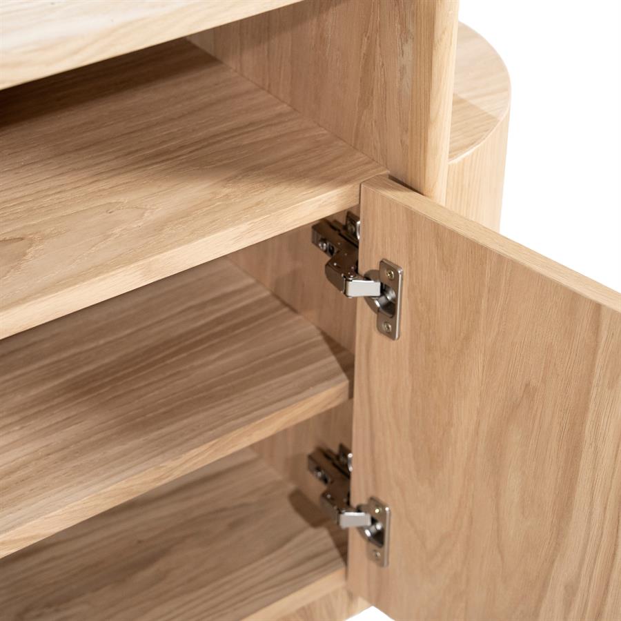 Eleonora TV meubel Oslo 230 cm - naturel