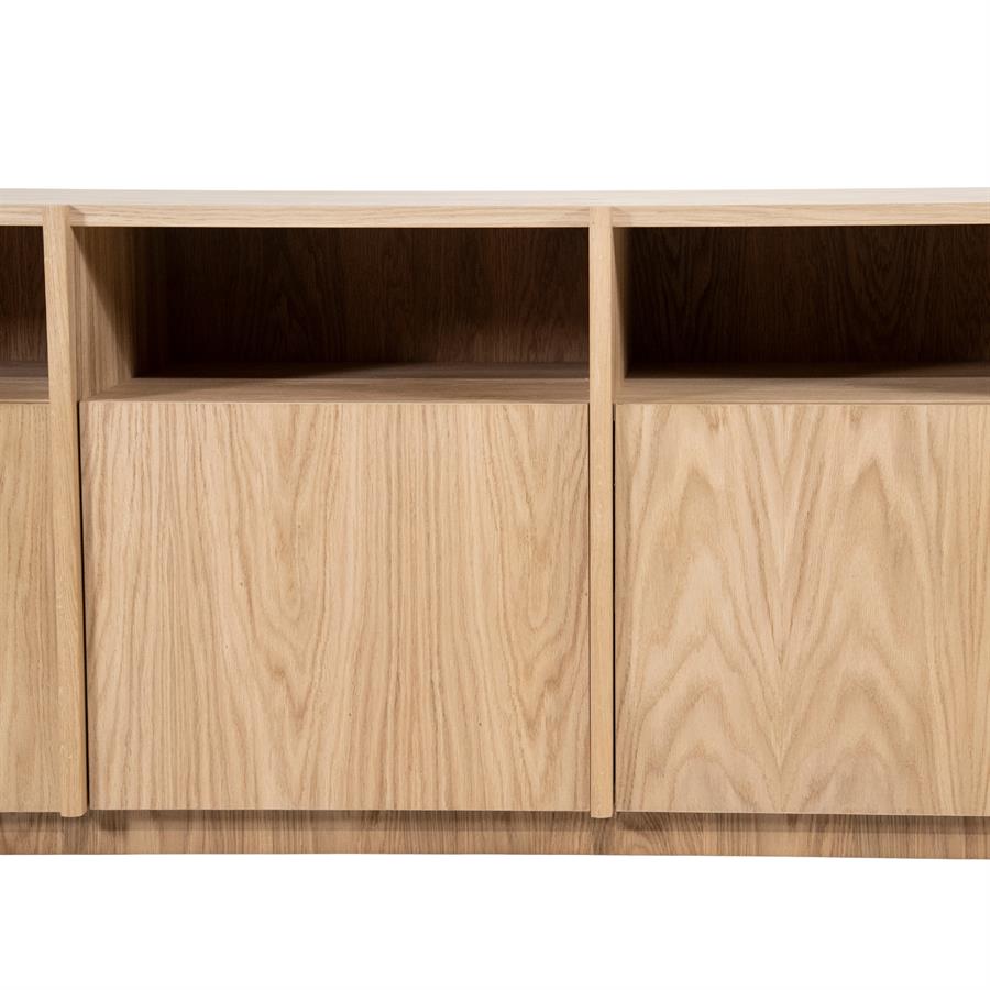 Eleonora TV meubel Oslo 230 cm - naturel