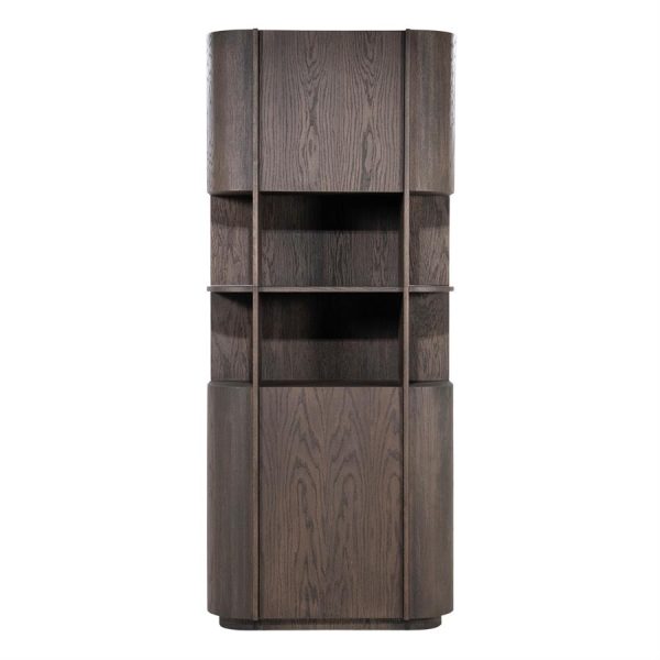 Eleonora Kabinet Oslo 93x220 cm - donkerbruin