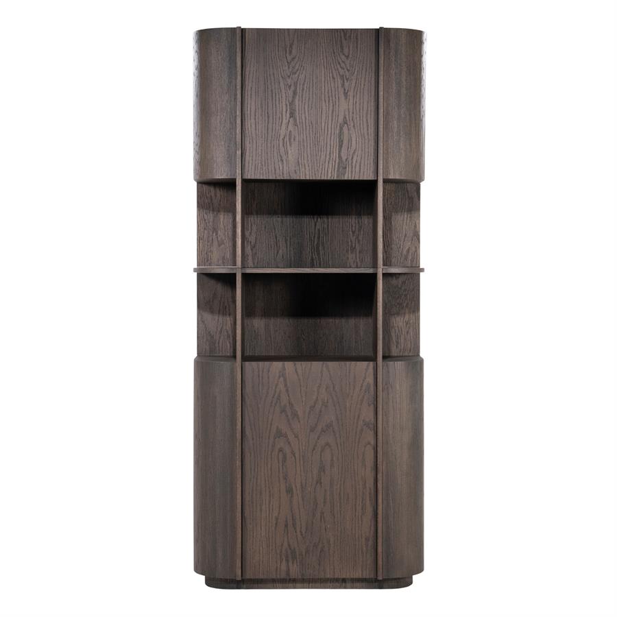 Eleonora Kabinet Oslo 93x220 cm - donkerbruin