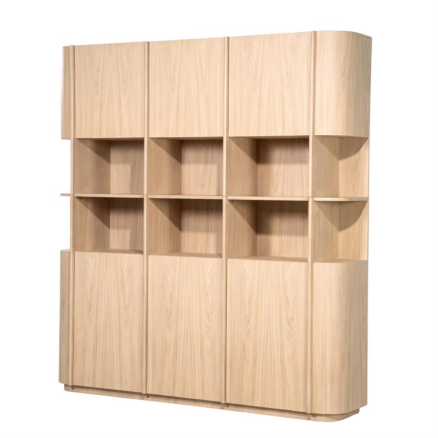 Eleonora Kabinet Oslo 203x220 cm - naturel