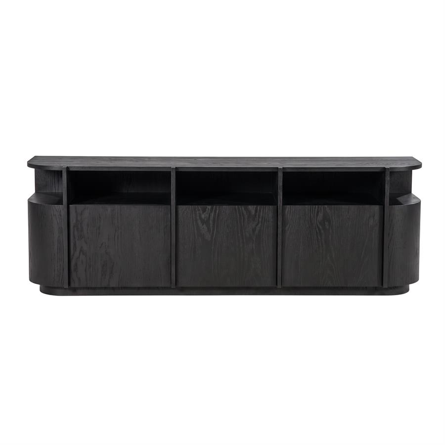 Eleonora TV meubel Oslo 182 cm - zwart