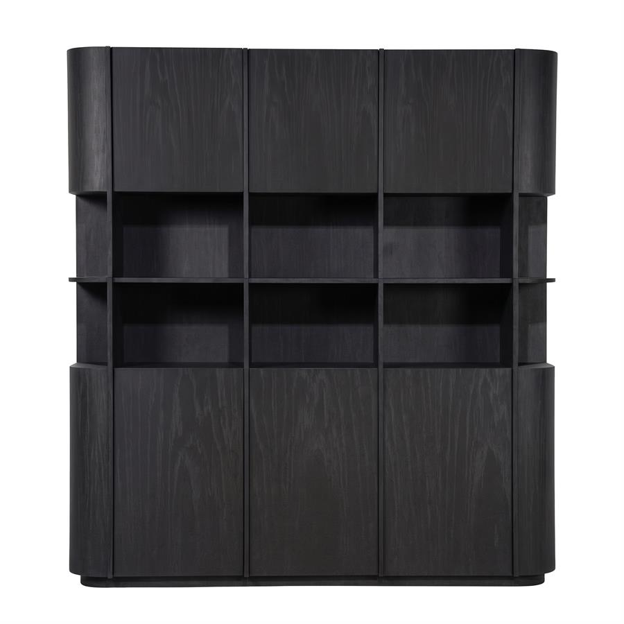 Eleonora Kabinet Oslo 203x220 cm - zwart