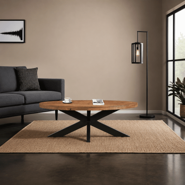 Livingfurn Sturdy Oval 130 cm