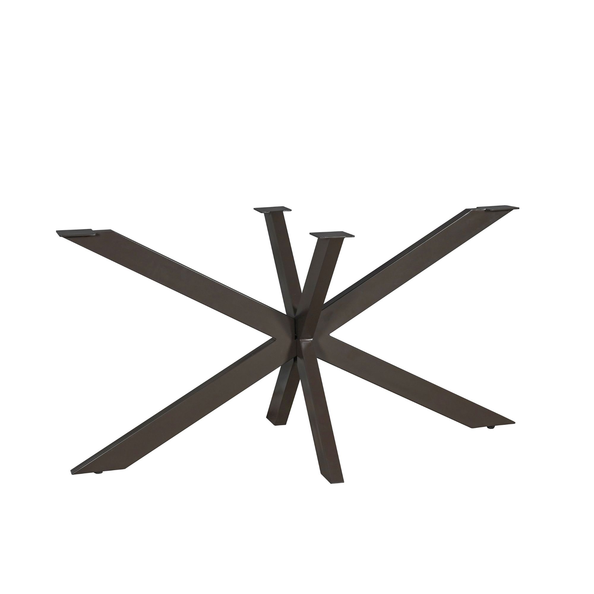 Starfurn Matrixpoot Anodic Brown Ovaal/Rechthoek 160 cm Koker 4x8 cm
