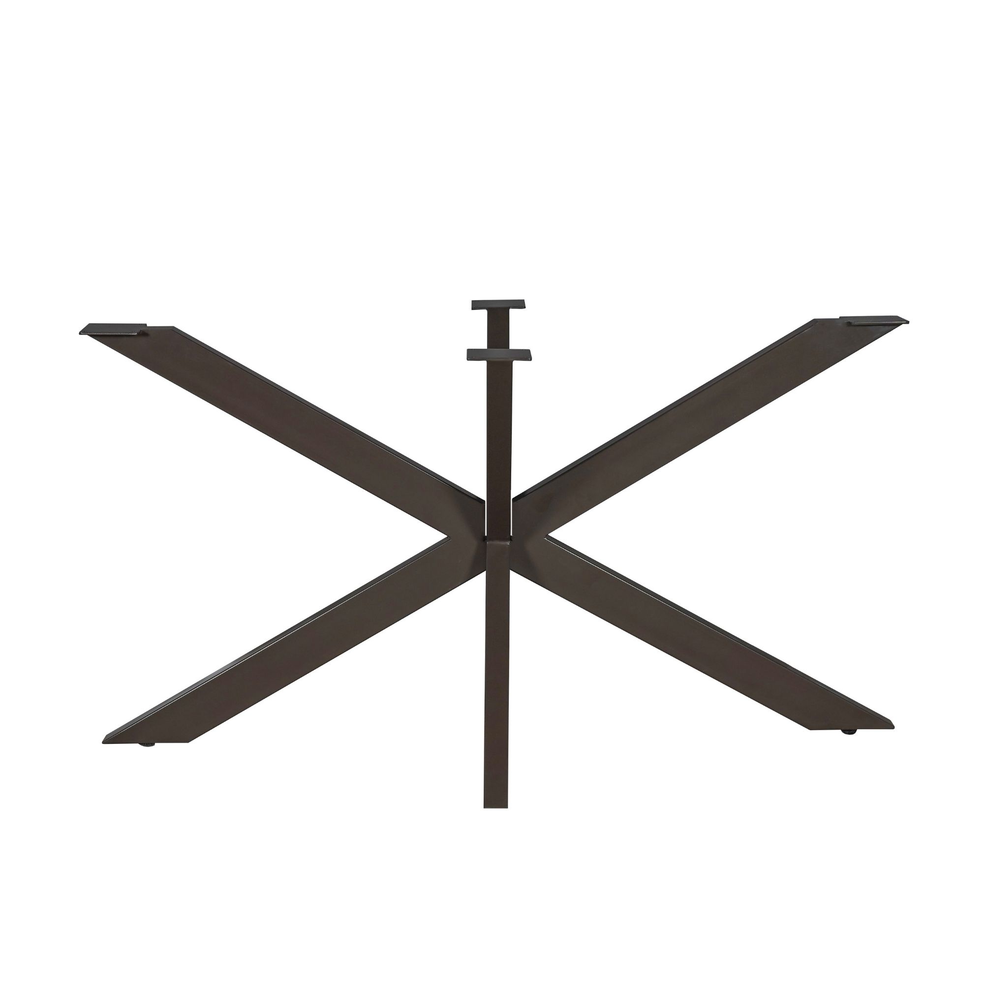 Starfurn Matrixpoot Anodic Brown Ovaal/Rechthoek 160 cm Koker 4x8 cm