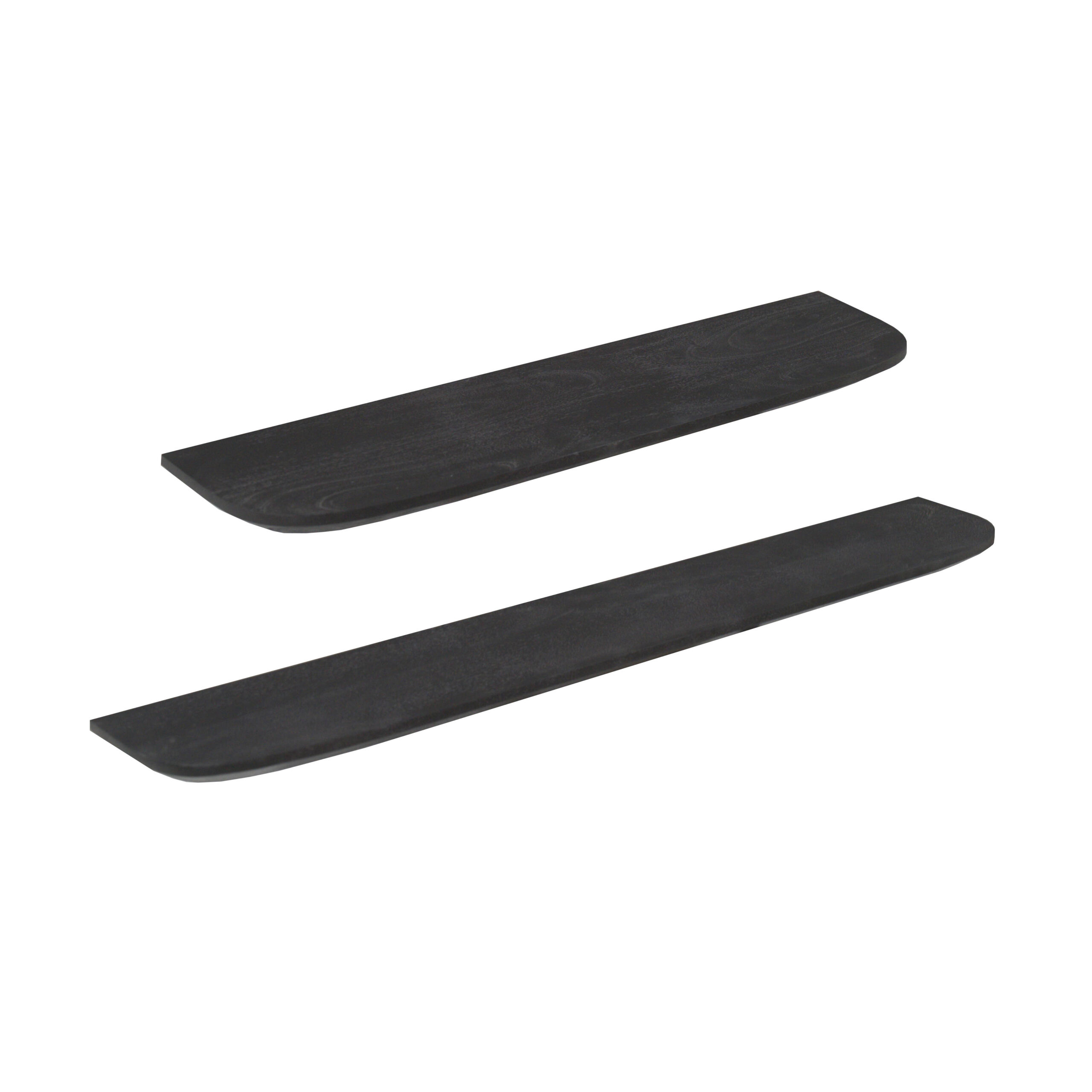 Starfurn Wandplank Gusta Zwart Mangohout 120 cm