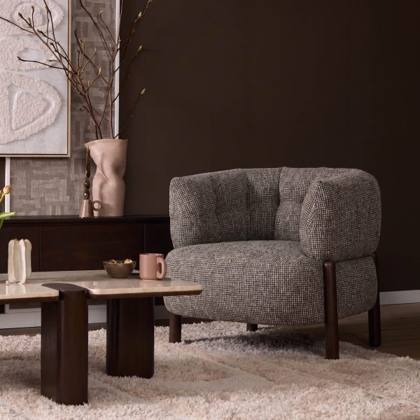 Starfurn Fauteuil Feda Bruin