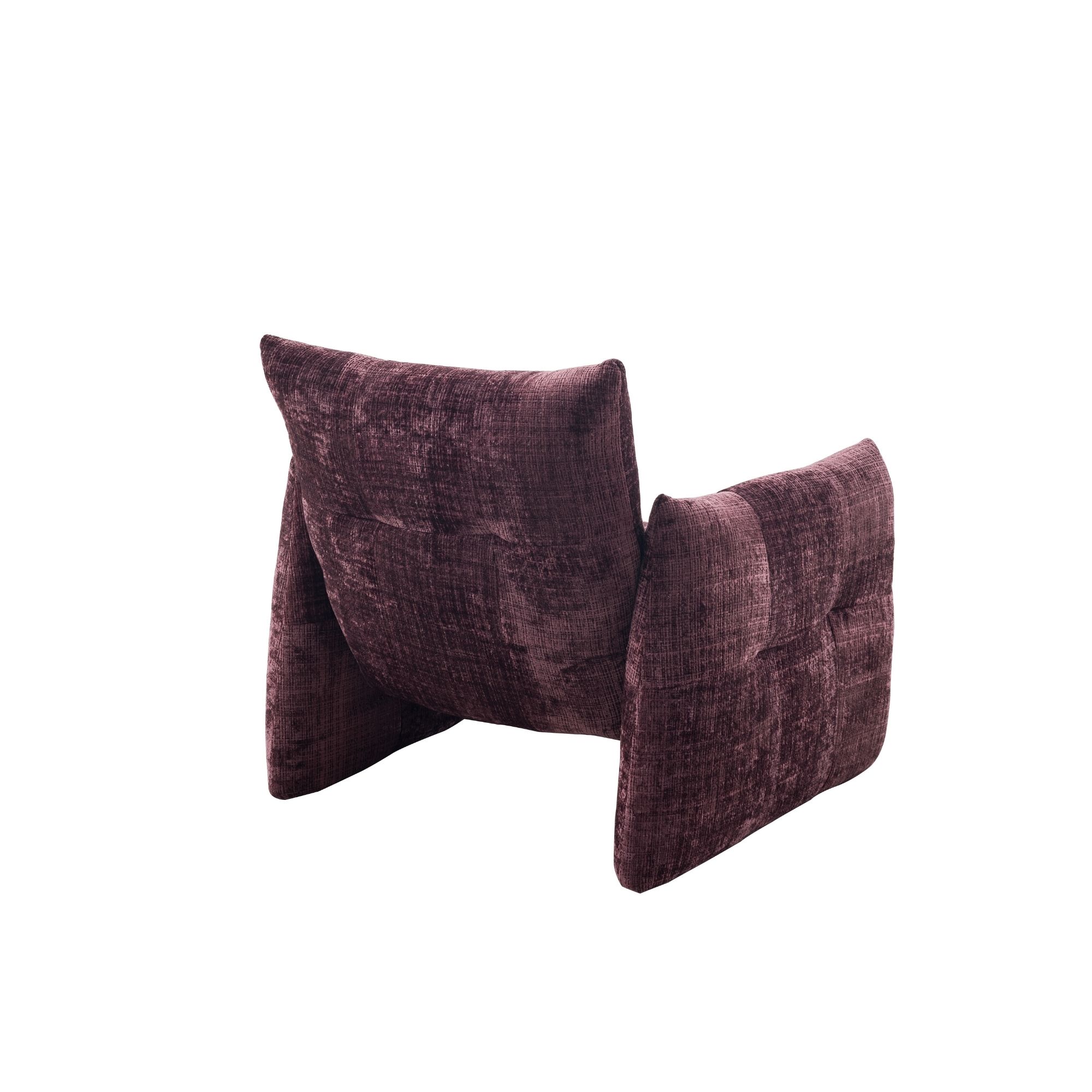 Starfurn Fauteuil Lois Aubergine