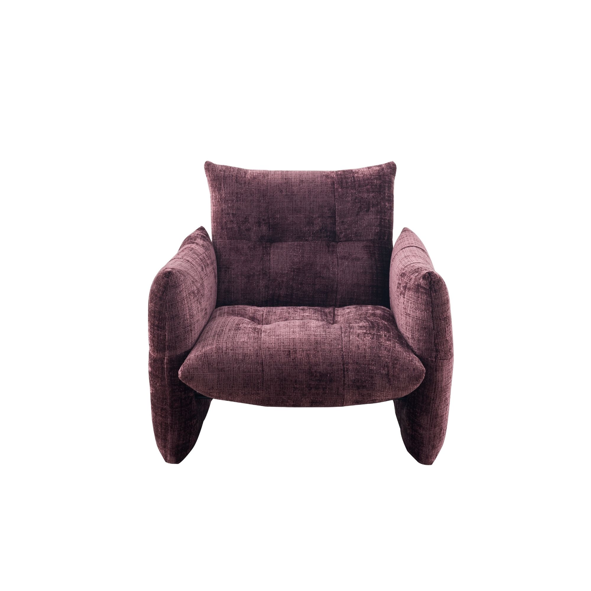 Starfurn Fauteuil Lois Aubergine
