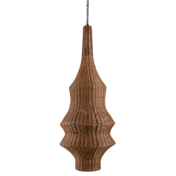 Light & Living Hanglamp Ø40x108 cm NEMZOR rotan bruin