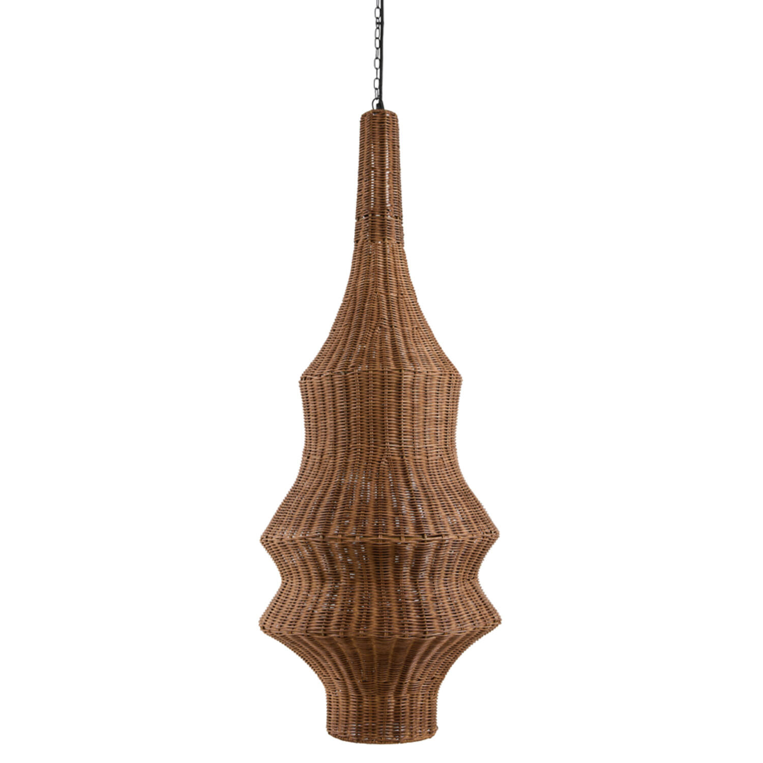 Light & Living Hanglamp Ø40x108 cm NEMZOR rotan bruin